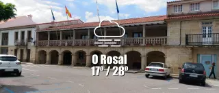 El tiempo en O Rosal: previsión meteorológica para hoy, lunes 11 de agosto