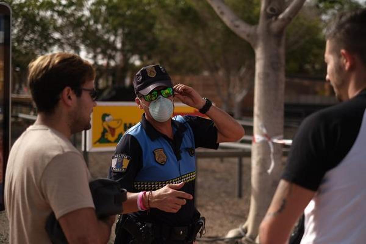 Zona del hotel del sur de Tenerife donde se detectó el caso de Coronavirus
