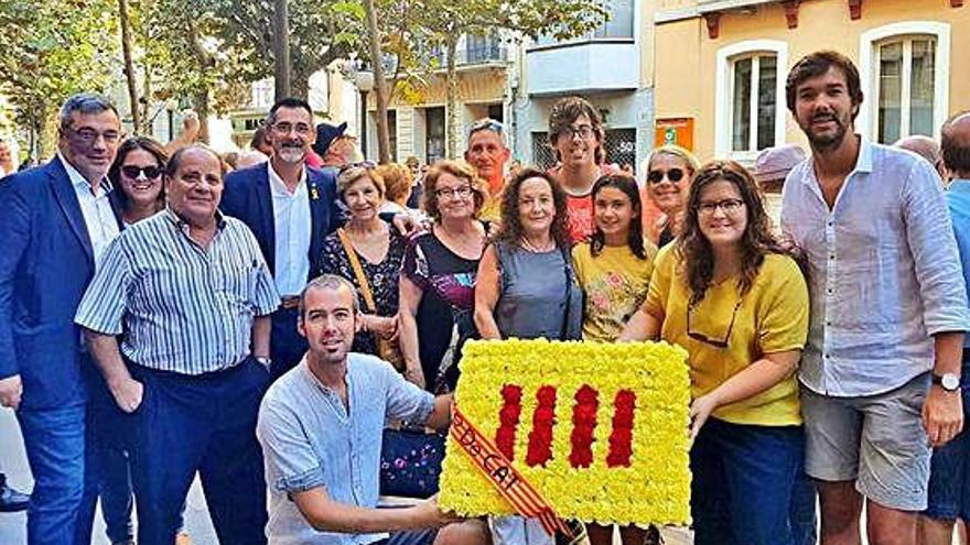 Membres del Partit Demòcrata de Blanes, en una imatge d&#039;arxiu.