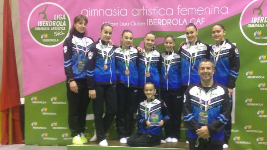 Equip de l&#039;Egiba, tercer classificat a la fase de Gijon