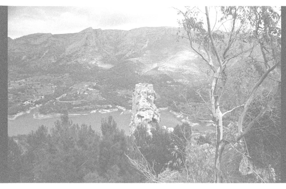 Vista de Guadalest. Años 80