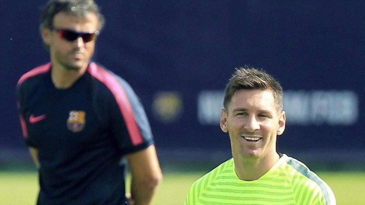 Messi es el único jugador que no entra en las rotaciones de Luis Enrique