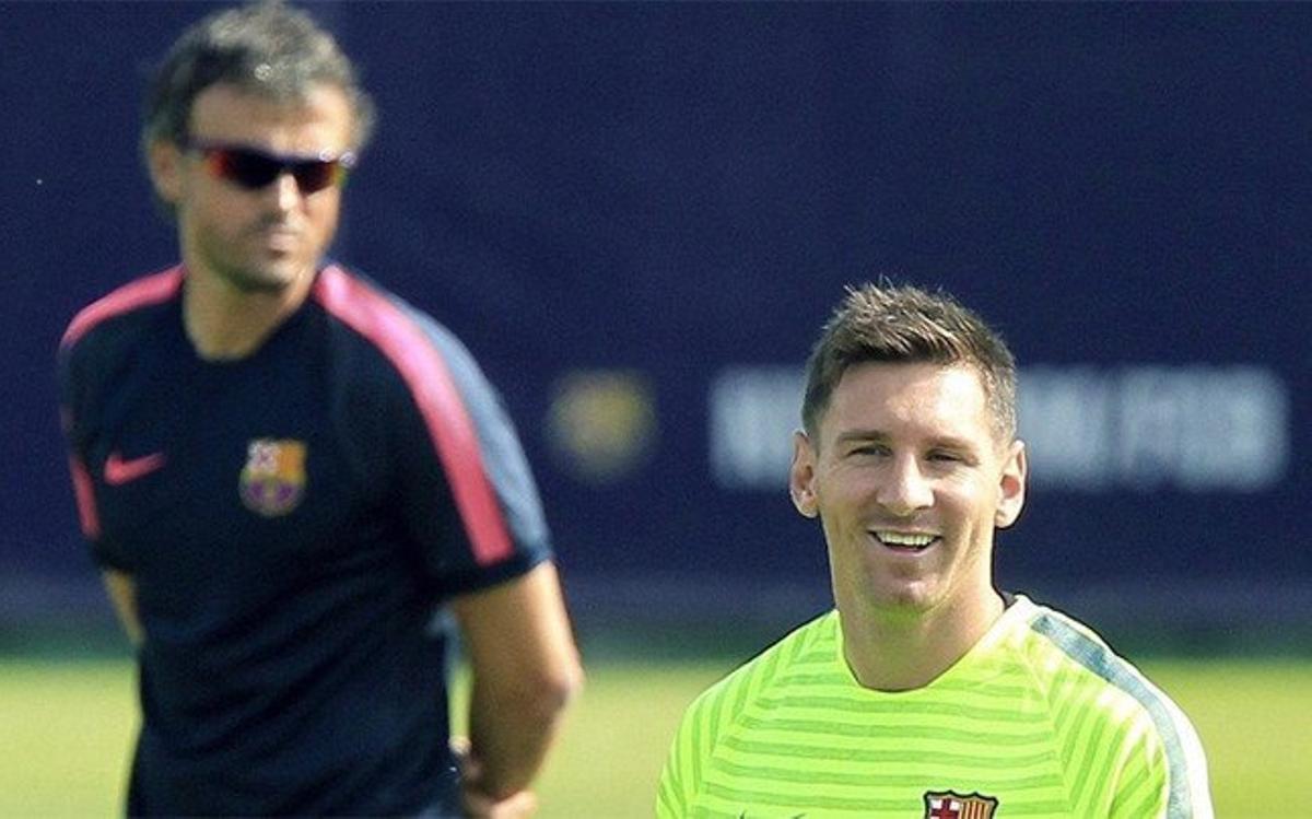 Messi es el único jugador que no entra en las rotaciones de Luis Enrique