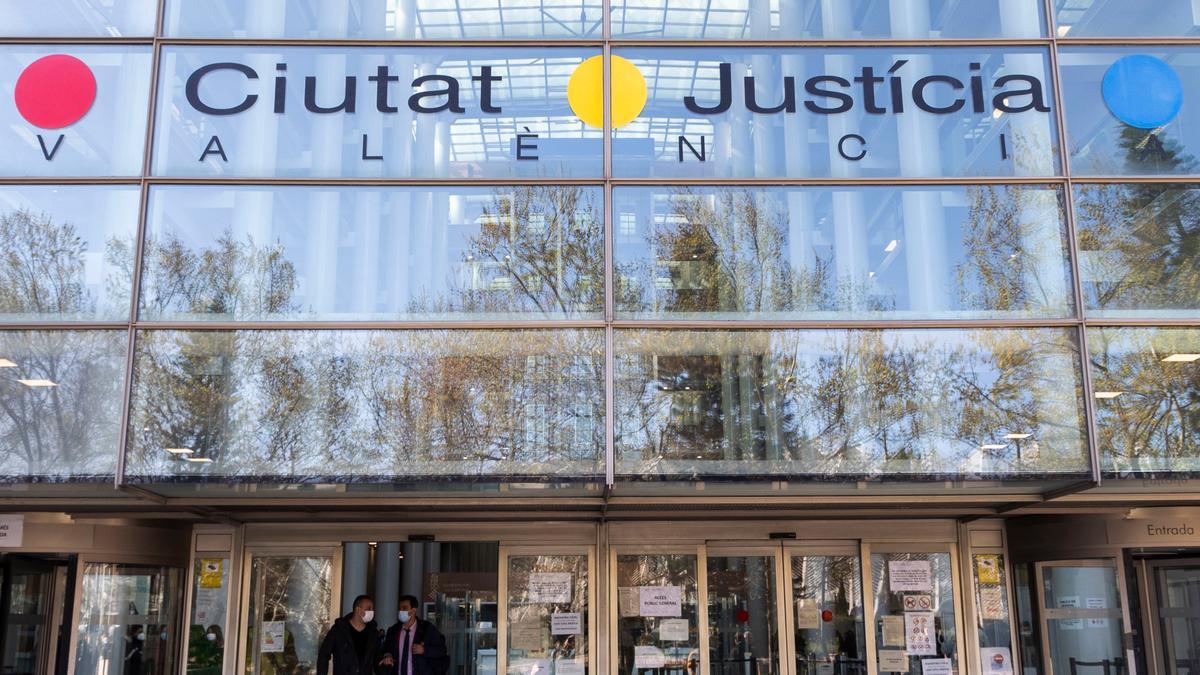 Ciudad de la Justicia de València donde se juzgarán tres de las causas por corrupción en 2023.