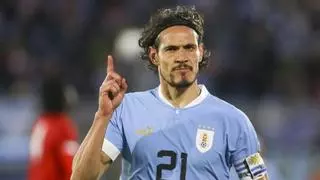 Cavani ya está en València para cerrar su fichaje