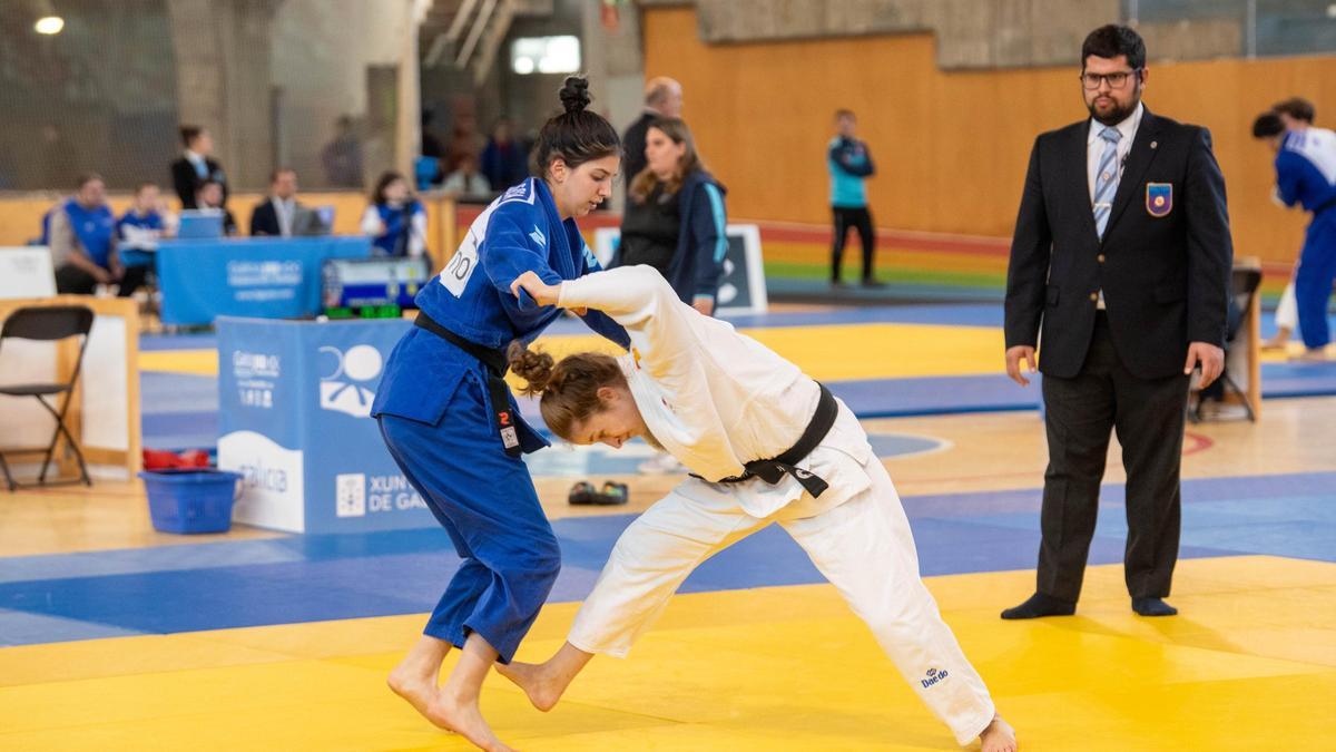 El Teresa Herrera de judo reúne en Riazor a más de un centenar de deportistas