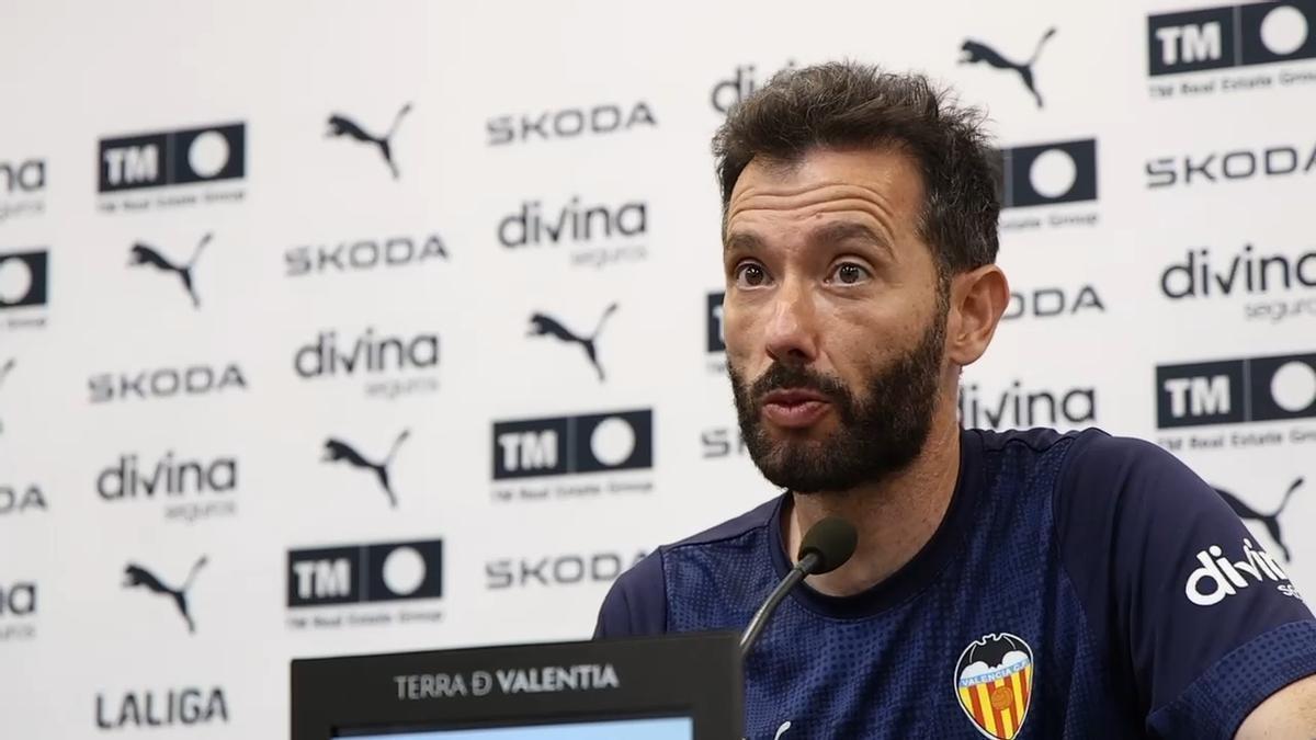 Carlos Corberán en la previa del partido sobre lo que se juega el Valencia CF