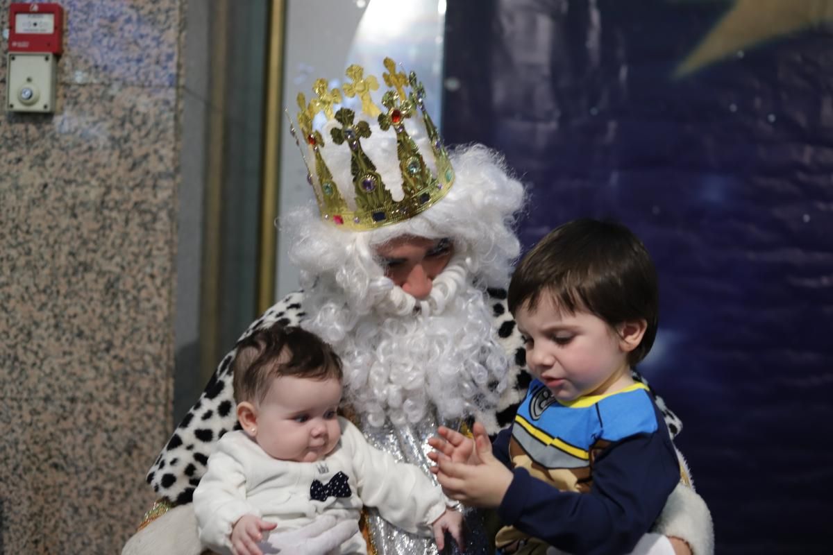 Fotos con los Reyes Magos realizadas el 3 de enero de 2018