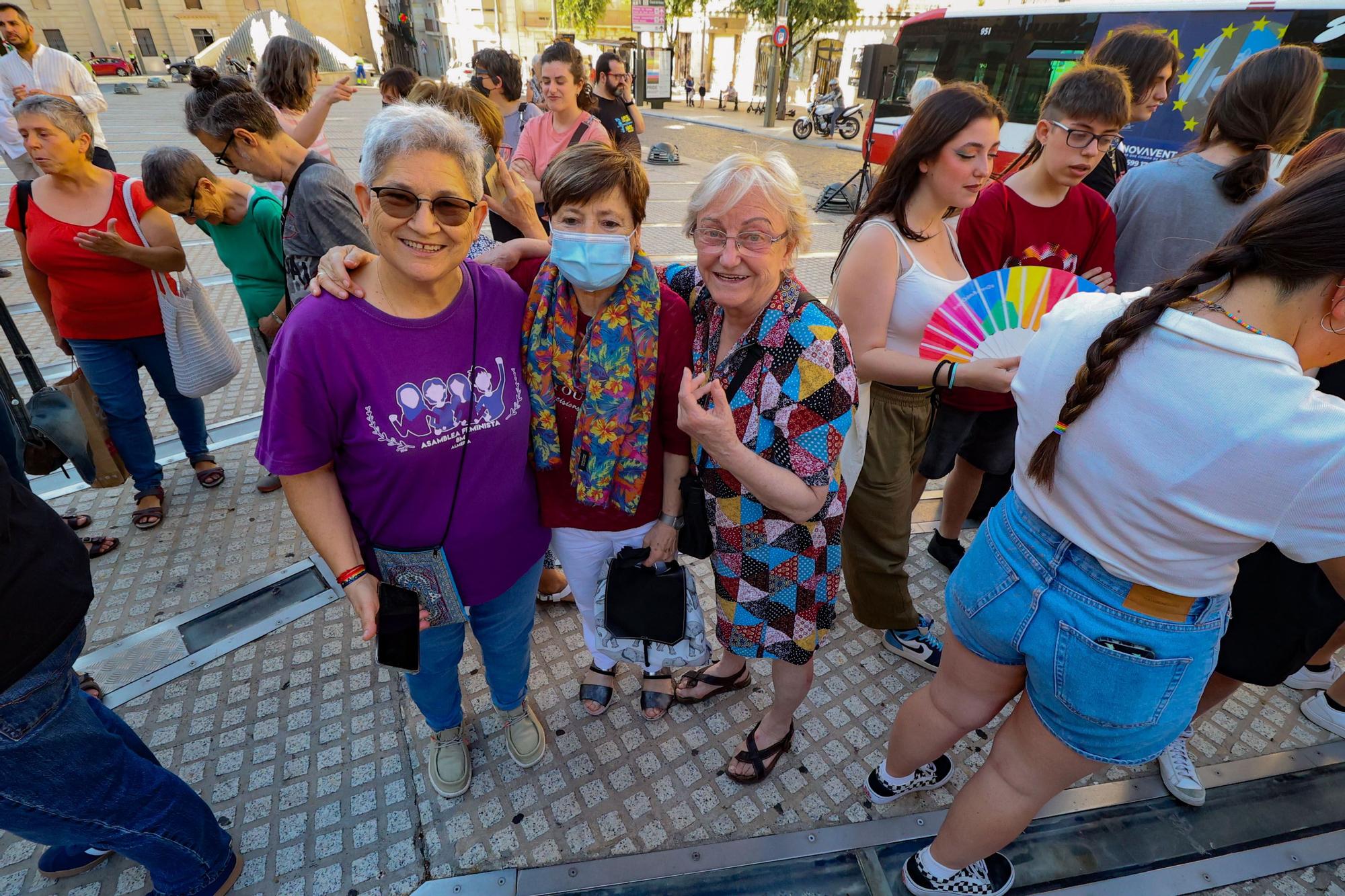 Alcoy reivindica a las personas trans en el Día del Orgullo