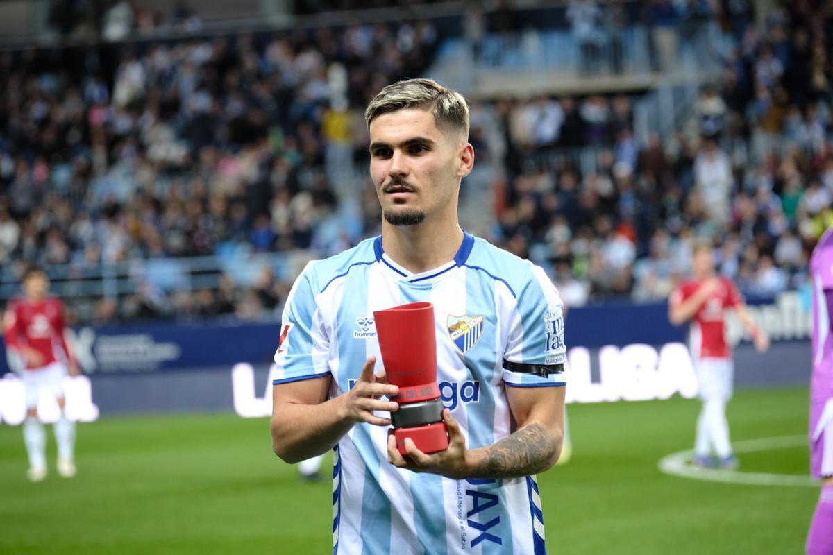 Chupe ya ganó el MVP del mes en marzo.