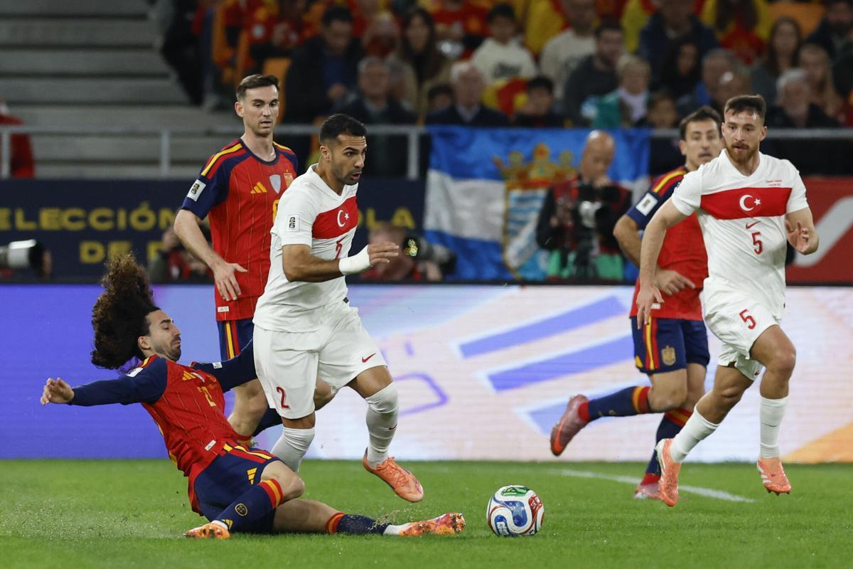 Clasificación Mundial 2026: España - Turquía, en imágenes.