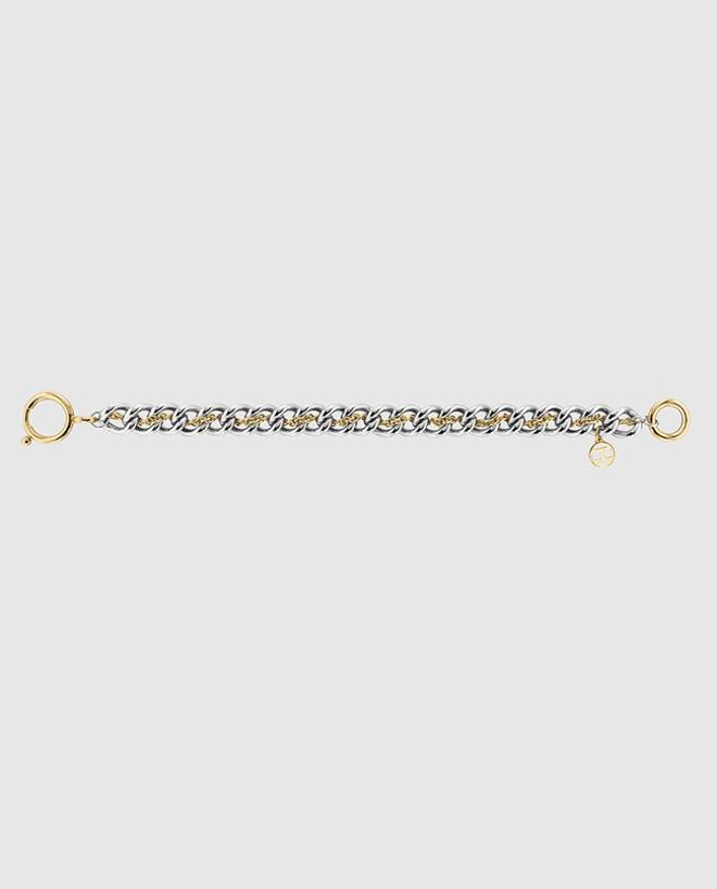 Pulsera de acero bicolor, de Tommy Hilfiger