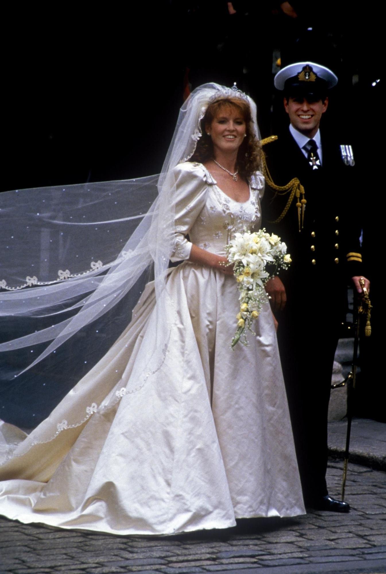 Sarah Ferguson y el príncipe Andrés se casaron en 1986.