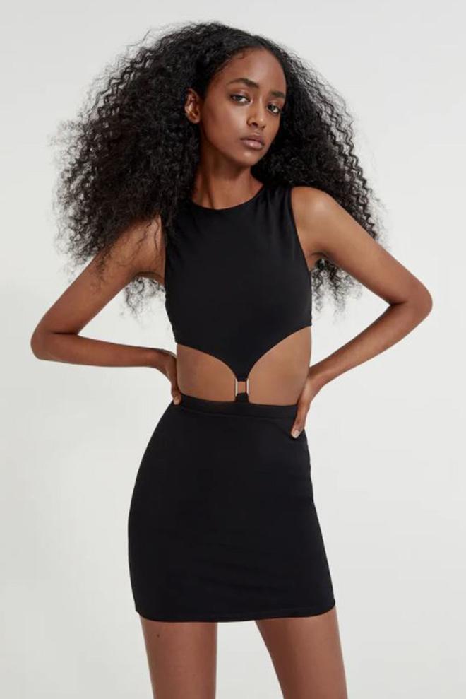 Vestido negro Pull Bear Pretty Woman