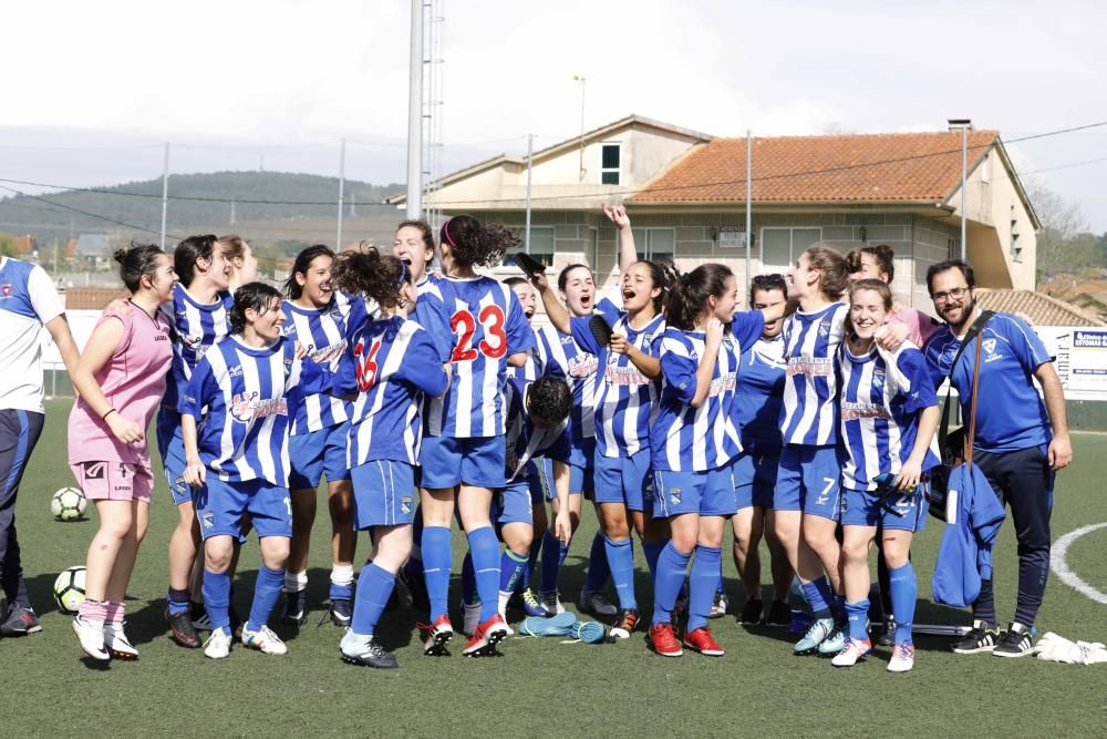 Las viguesas suben a Segunda División a falta de tres partidos para el final de la competición.