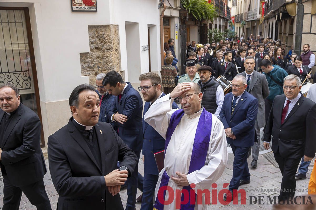 Cofradías y Hermandades de Semana Santa Peregrinan a Caravaca