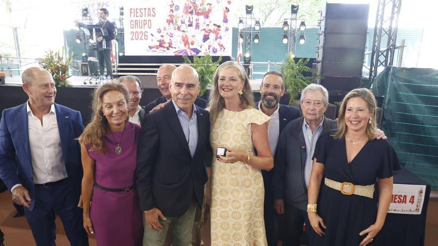 La entrega de distinciones en el Grupo Covadonga, en imágenes