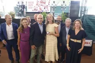 La entrega de distinciones en el Grupo Covadonga, en imágenes