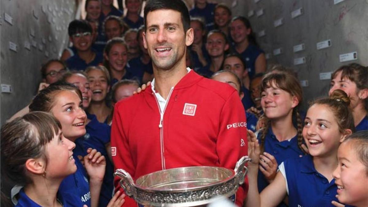 Djokovic, pletórico tras ganar en París
