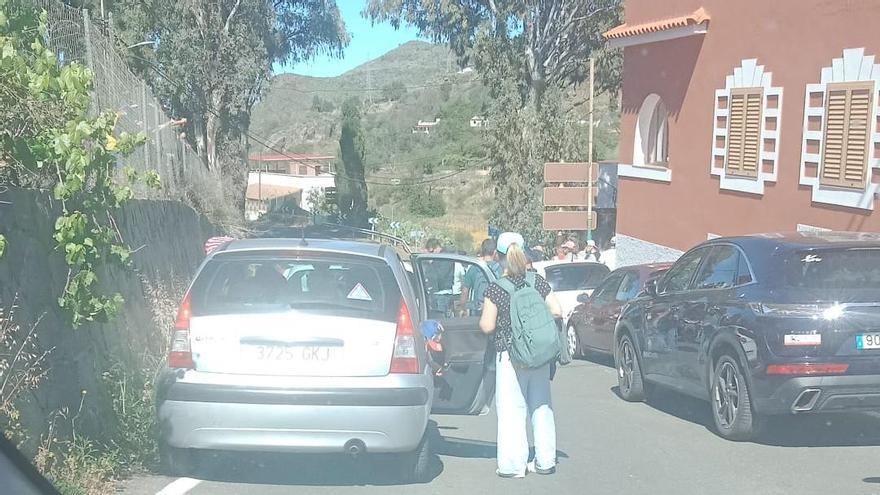 Nueve horas y media de encierro a consecuencia del Rally Islas Canarias