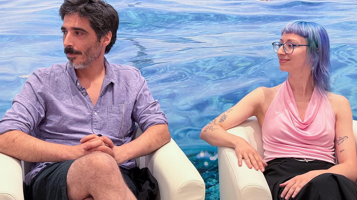 André Gomes y Sofía da Costa Moura, propietarios del restaurante portugués Porco Preto de Barcelona.