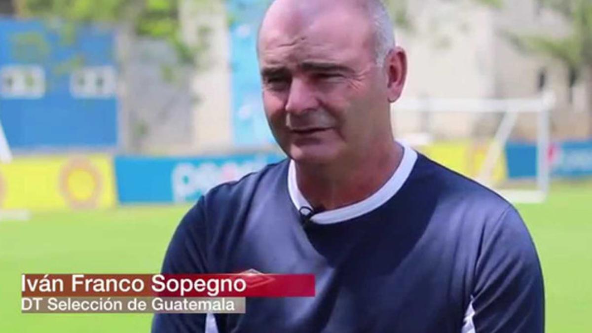 Sopegno, exseleccionador de Guatemala