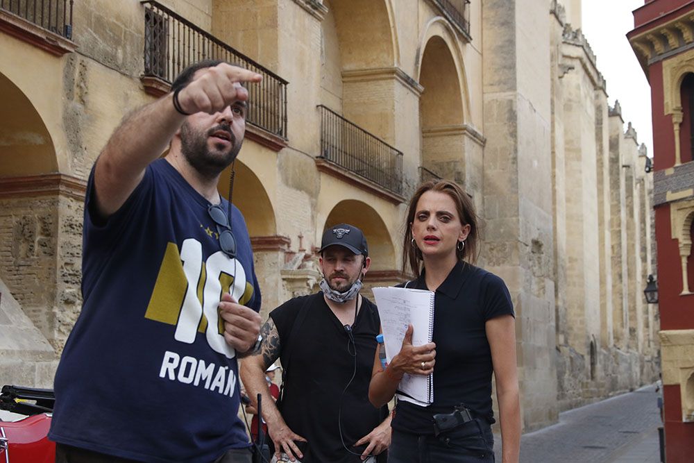 Macarena Gómez rueda en Córdoba