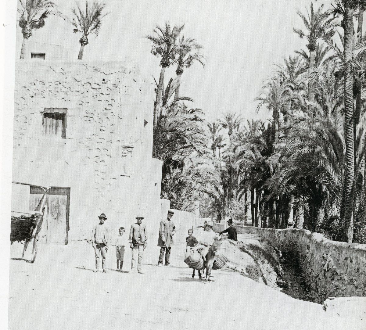 Cantó dels actuals carrers de Daoíz i de la Porta de la Morera cap al 1890