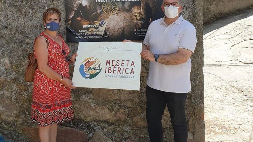 Entrega del sello de calidad en Fermoselle.