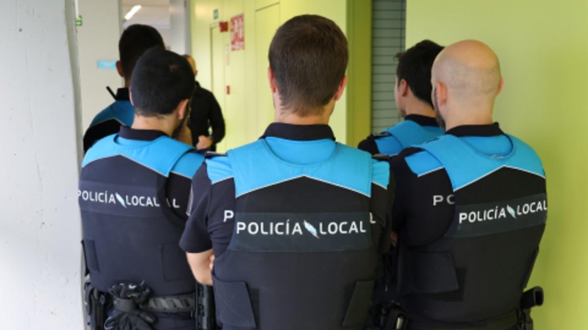 Agentes de la Policía Local de Lugo