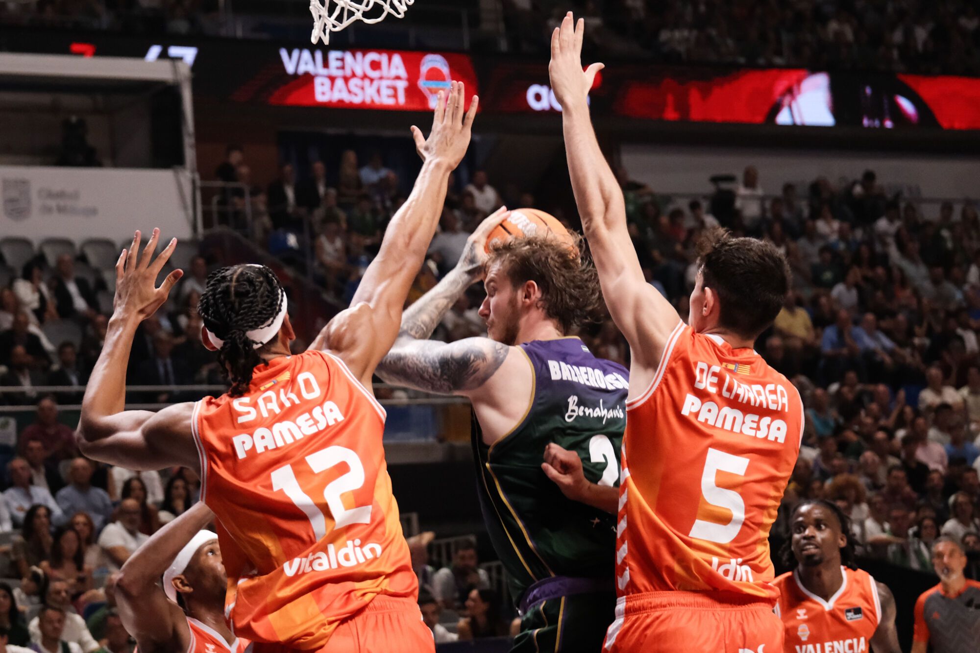 Unicaja - Valencia Basket en el Supercopa de Baloncesto 2025.
