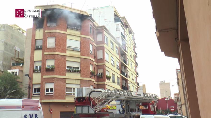 Actuación de los bomberos en Vila-real