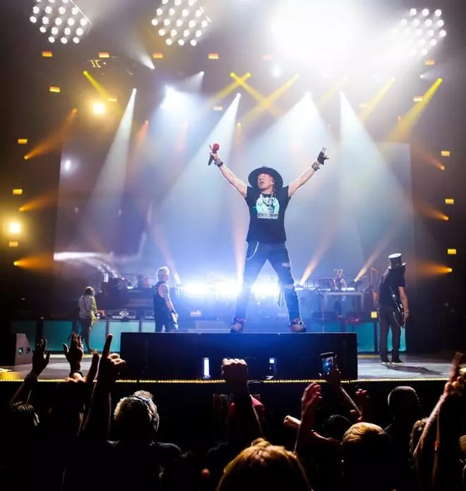 El Concello reserva 1,9 millones para el concierto de Guns N' Roses en Vigo