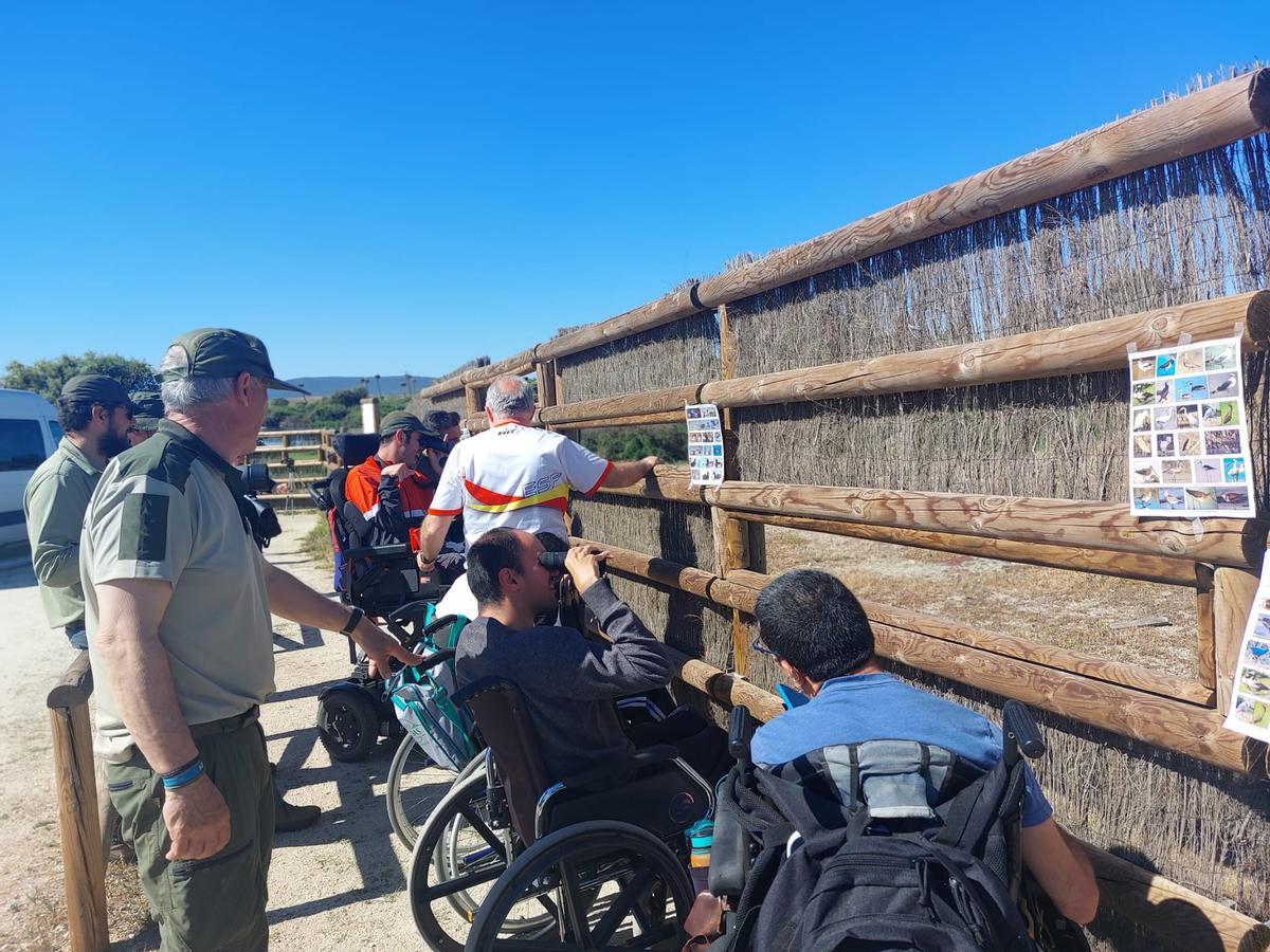 Activiades de observación cigueñas con Aspace.