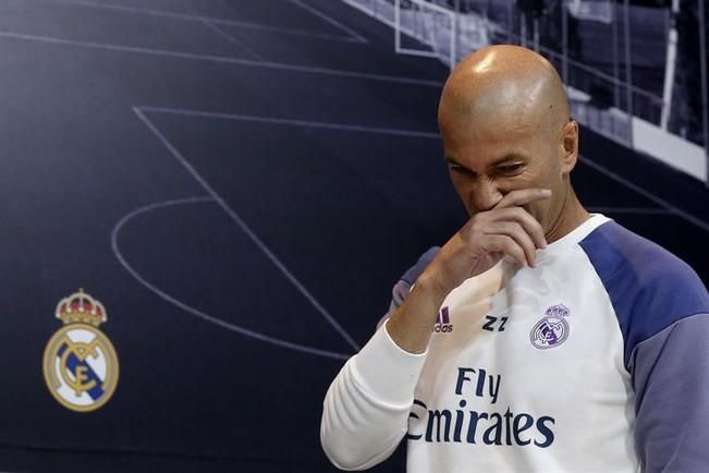 Entrenamiento del Real Madrid antes de su viaje a Gran Canaria