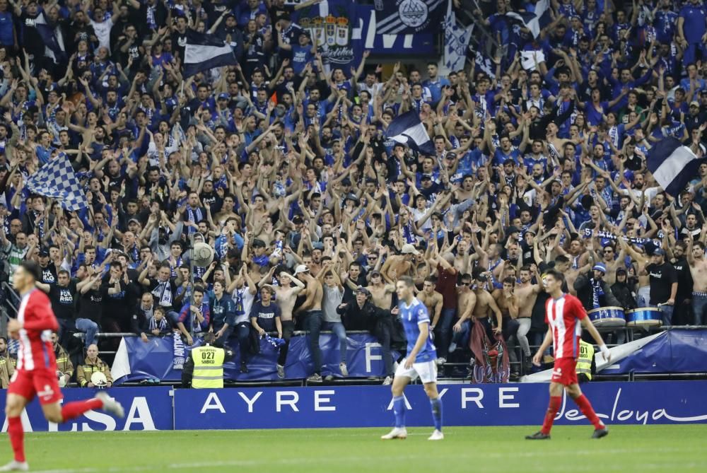 Derbi asturiano: El Real Oviedo - Sporting, en imágenes