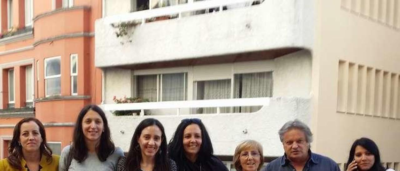 Asistentes a la reunión celebrada en el Liceo Casino.