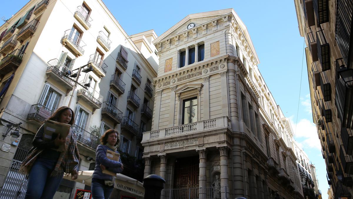 El Borsí, junto a la calle de Avinyó, reivindicado por los vecinos como espacio para el barrio