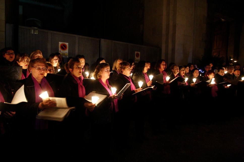 Procesión del Refugio en Murcia