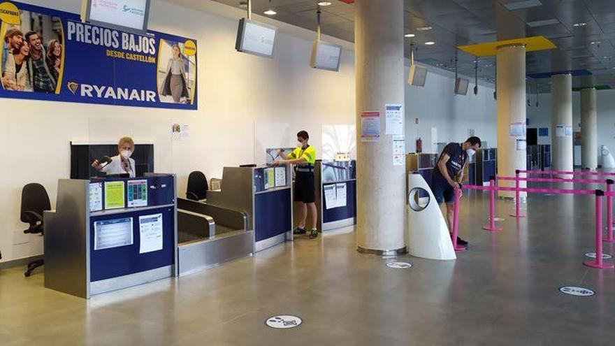 Récord de vuelos en el aeropuerto de Castellón este verano pese al coronavirus