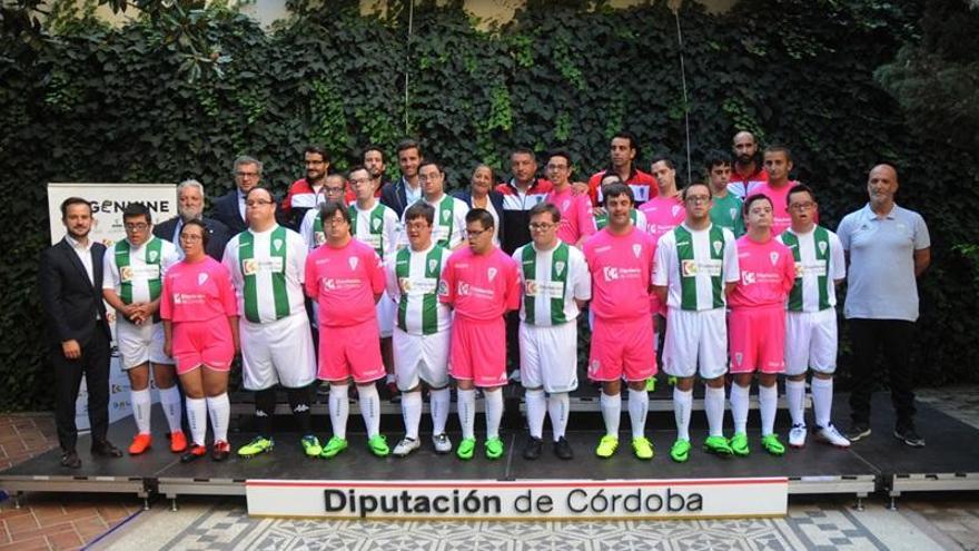 La Diputación acoge la presentación del Córdoba CF Genuine