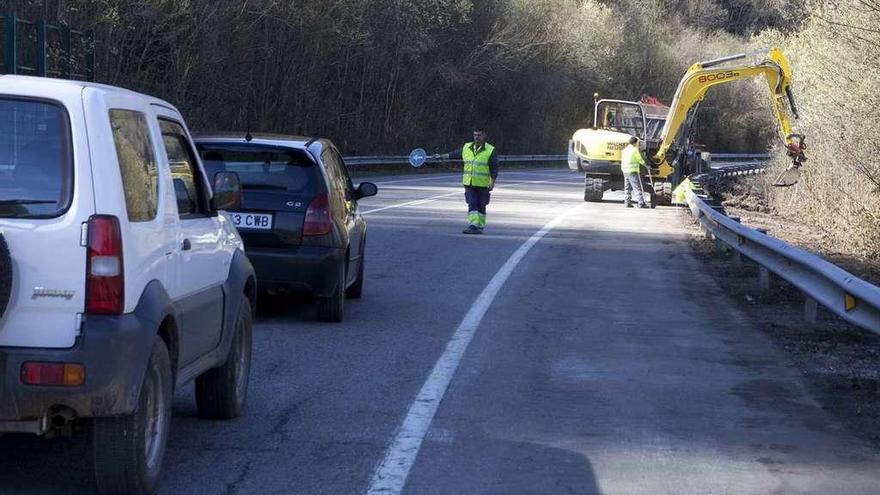 Las tareas que se ejecutan en el Corredor del Nalón, en el entorno de Entralgo.