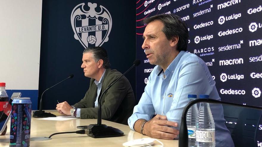 Felipe Miñambres compareció para hablar del presente y futuro deportivo de la entidad.