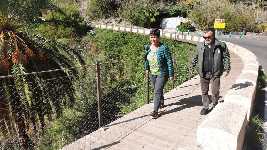 Masca exige más mejoras tras el final de los trabajos de la pasarela peatonal