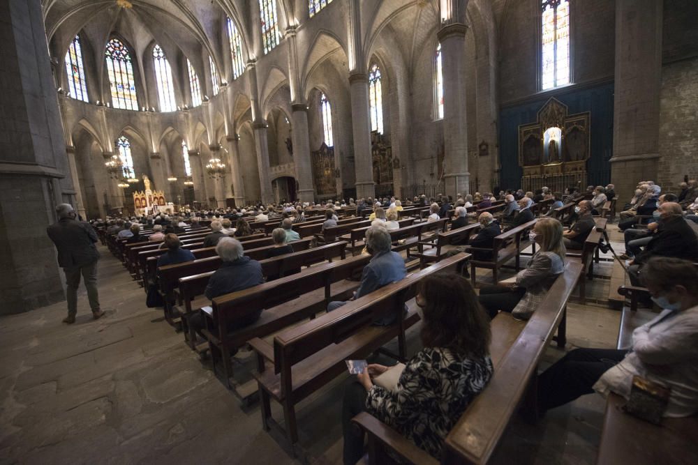 El funeral de Juli Sanclimens, en imatges