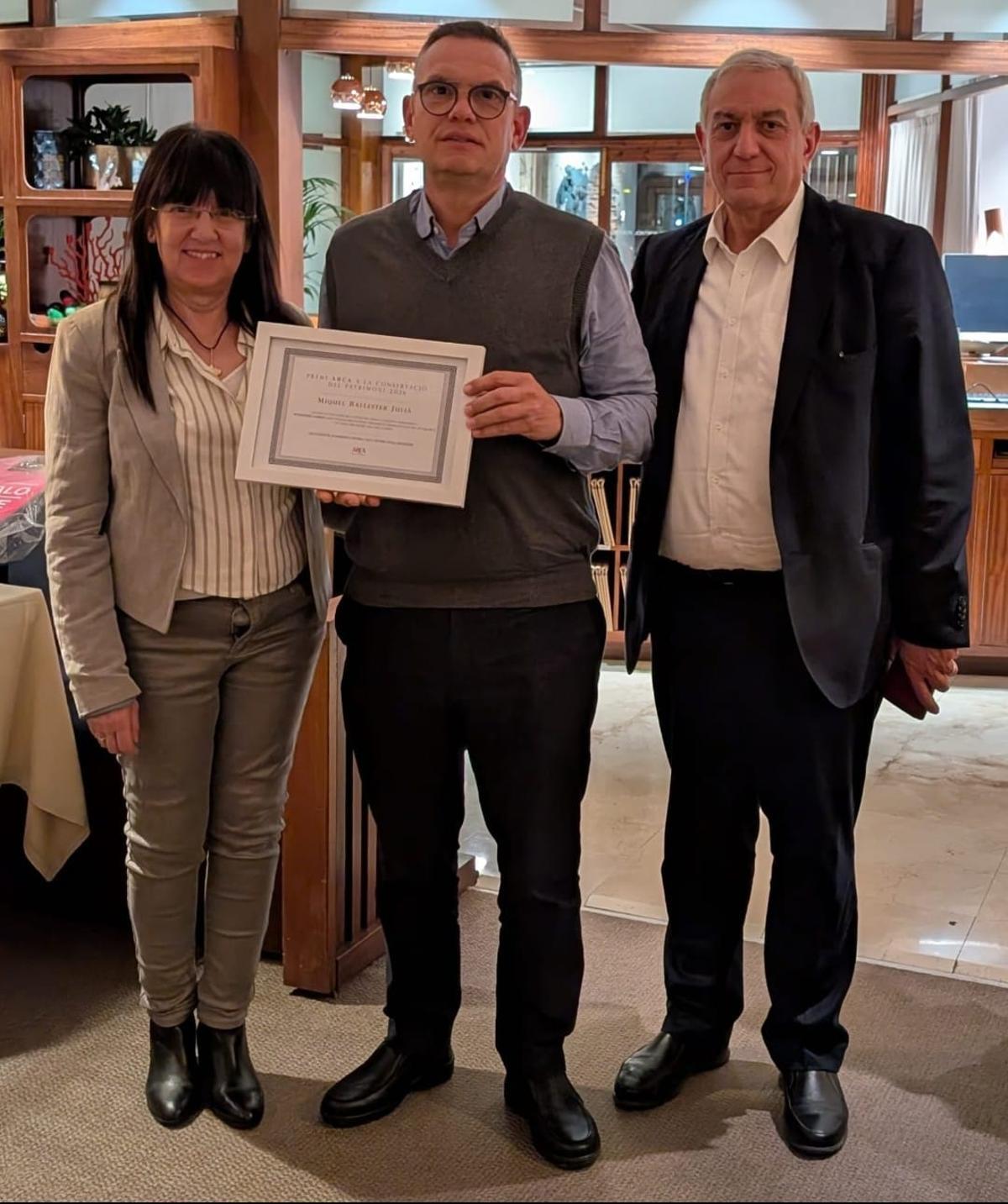 ARCA premia la defensa del patrimonio en Mallorca