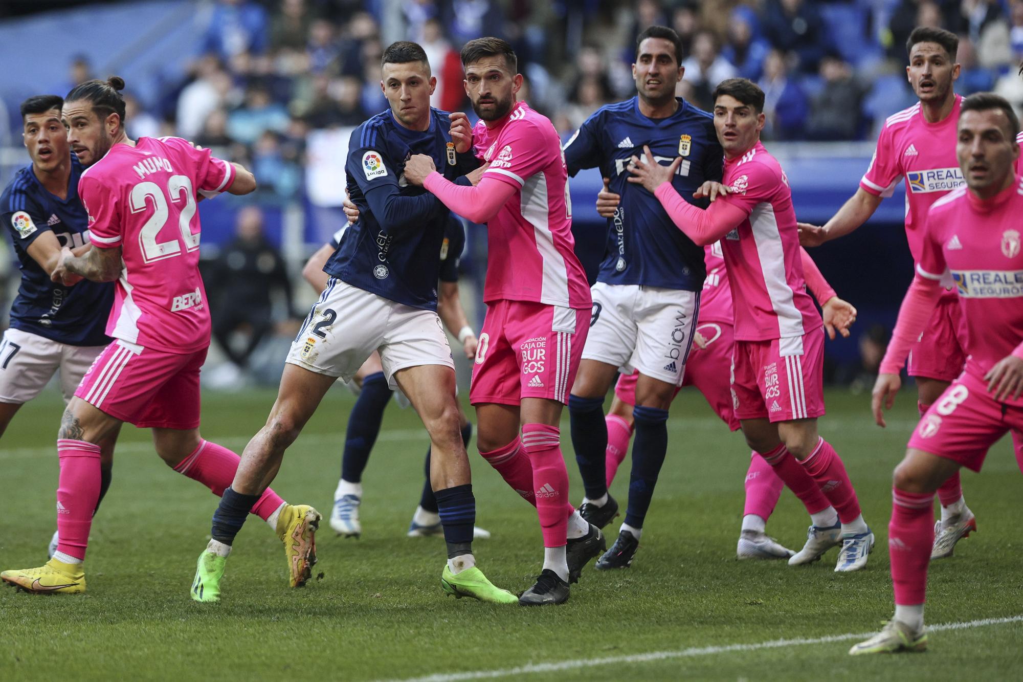 En imágenes: Así fue la derrota del Oviedo ante el Burgos