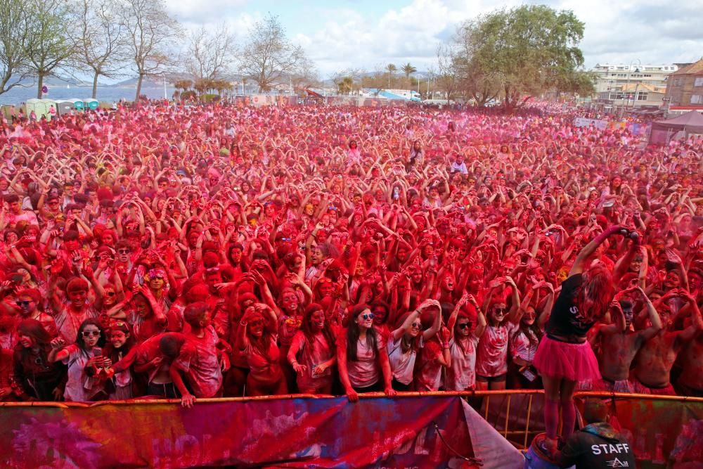 La Holi Life tiñe Vigo con toneladas de color