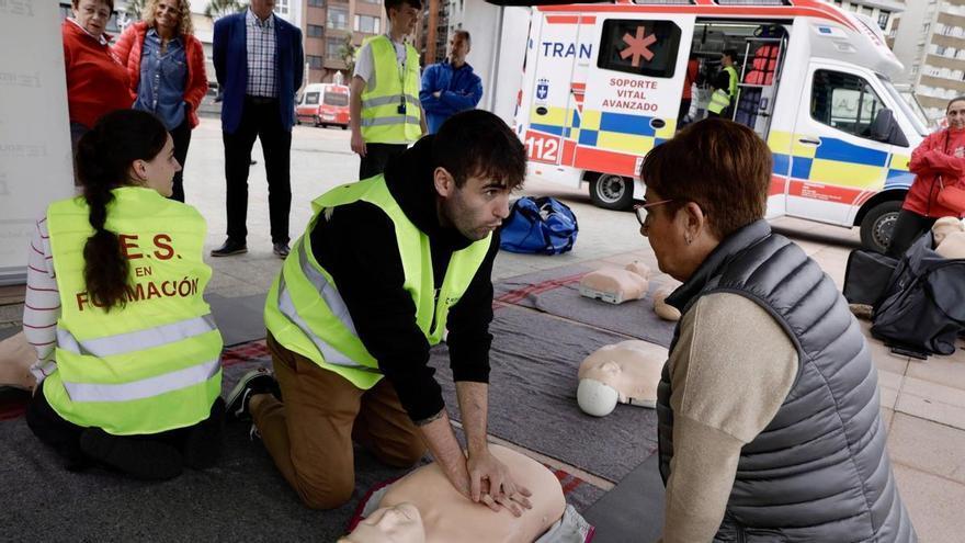 Un taller para aprender a actuar en Colunga ante una parada cardiaca