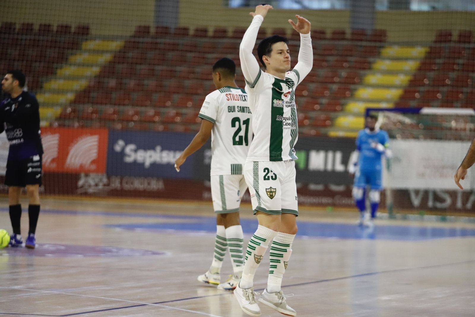 Córdoba Futsal-Burela | El partido en Vista Alegre, en imágenes
